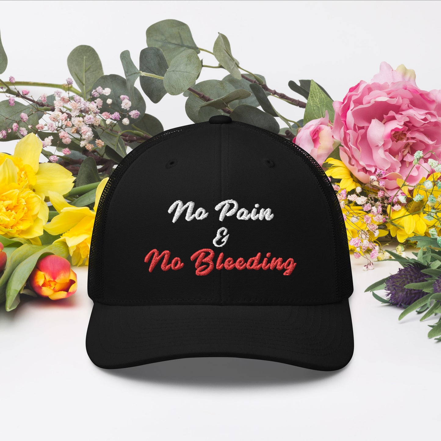 Dialysis Days No Pain & No Bleeding - Trucker Cap