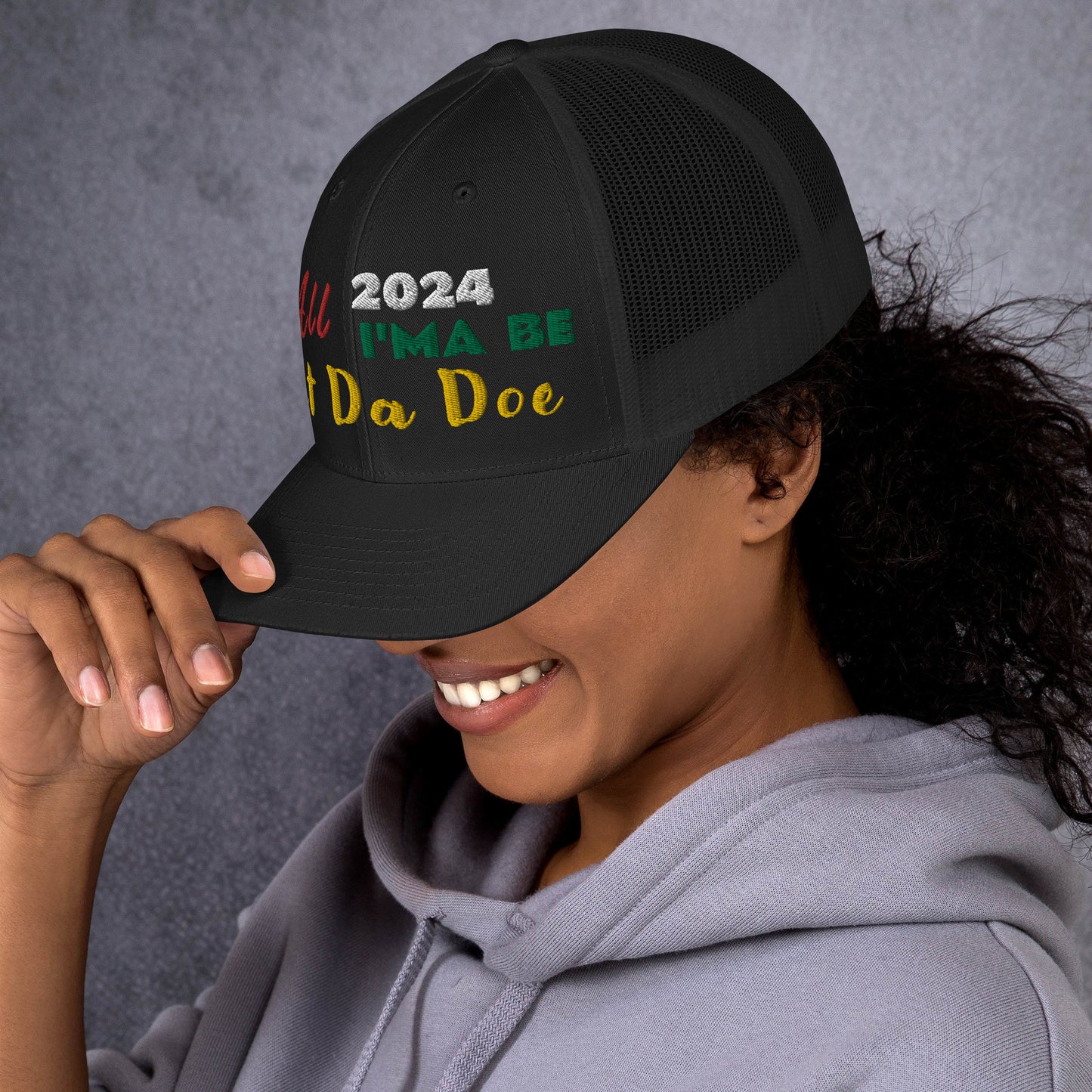 All 2024 I’ma Be Out Da Doe - Trucker Cap