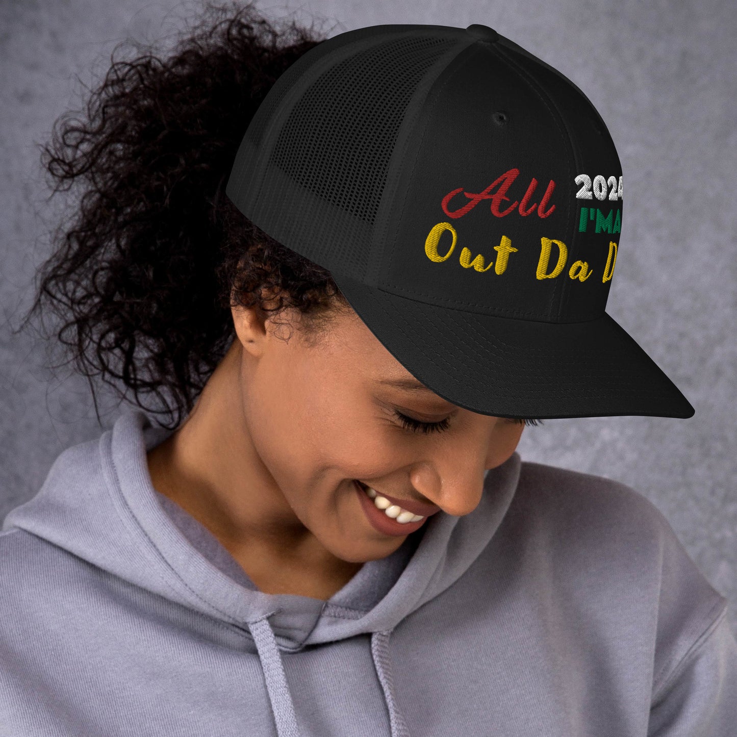 All 2024 I’ma Be Out Da Doe - Trucker Cap