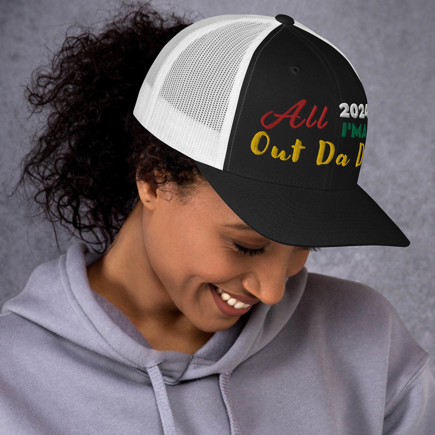 All 2024 I’ma Be Out Da Doe - Trucker Cap