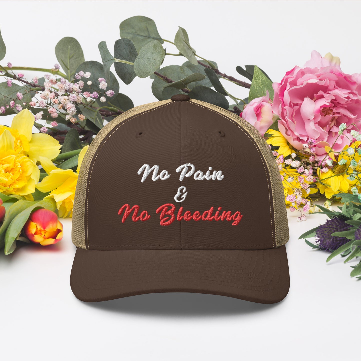 Dialysis Days No Pain & No Bleeding - Trucker Cap