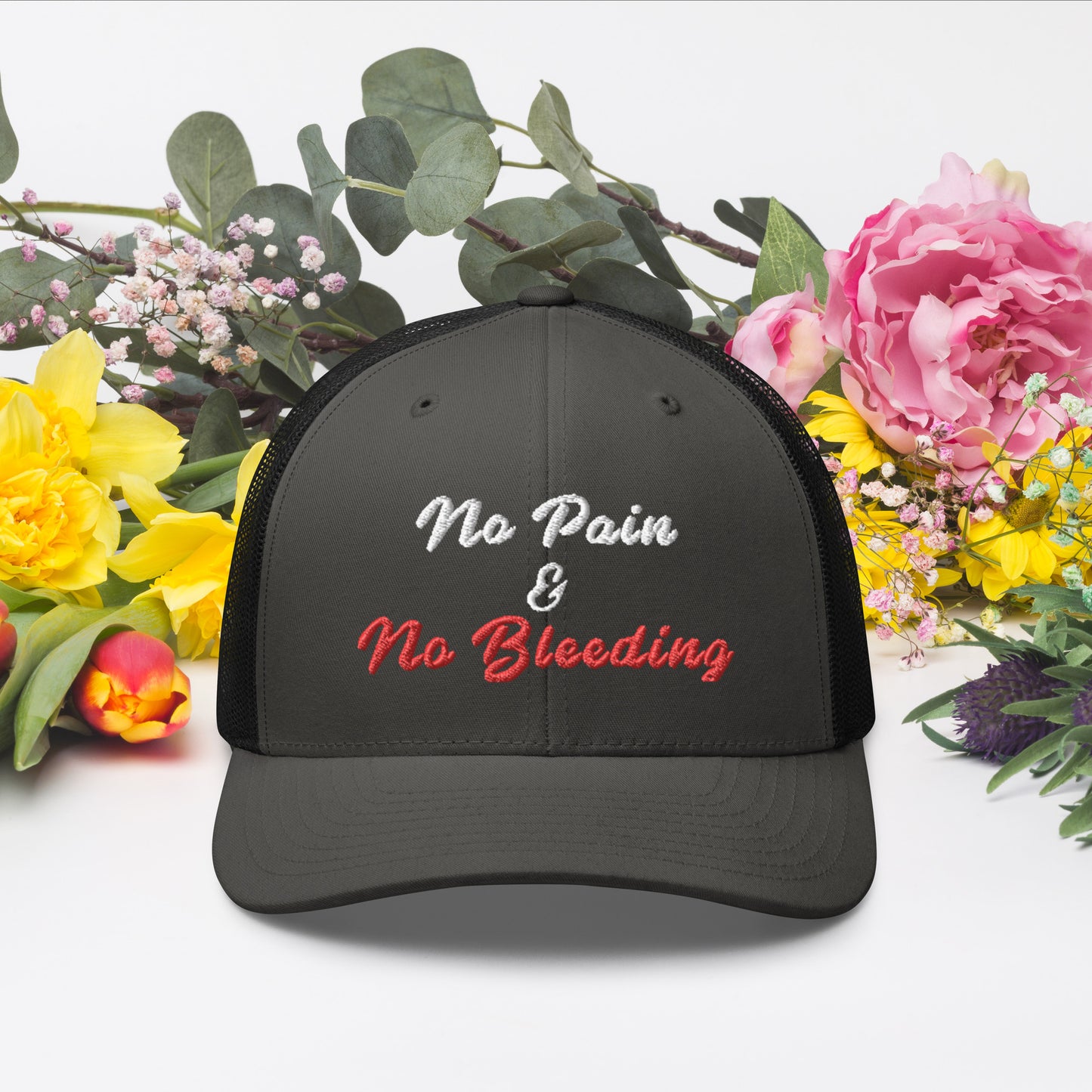 Dialysis Days No Pain & No Bleeding - Trucker Cap