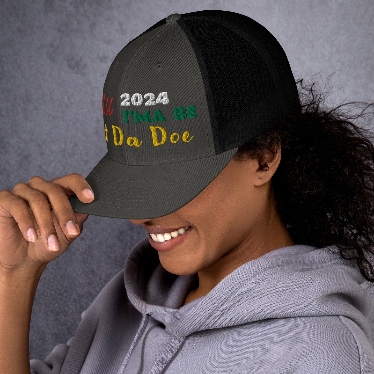 All 2024 I’ma Be Out Da Doe - Trucker Cap