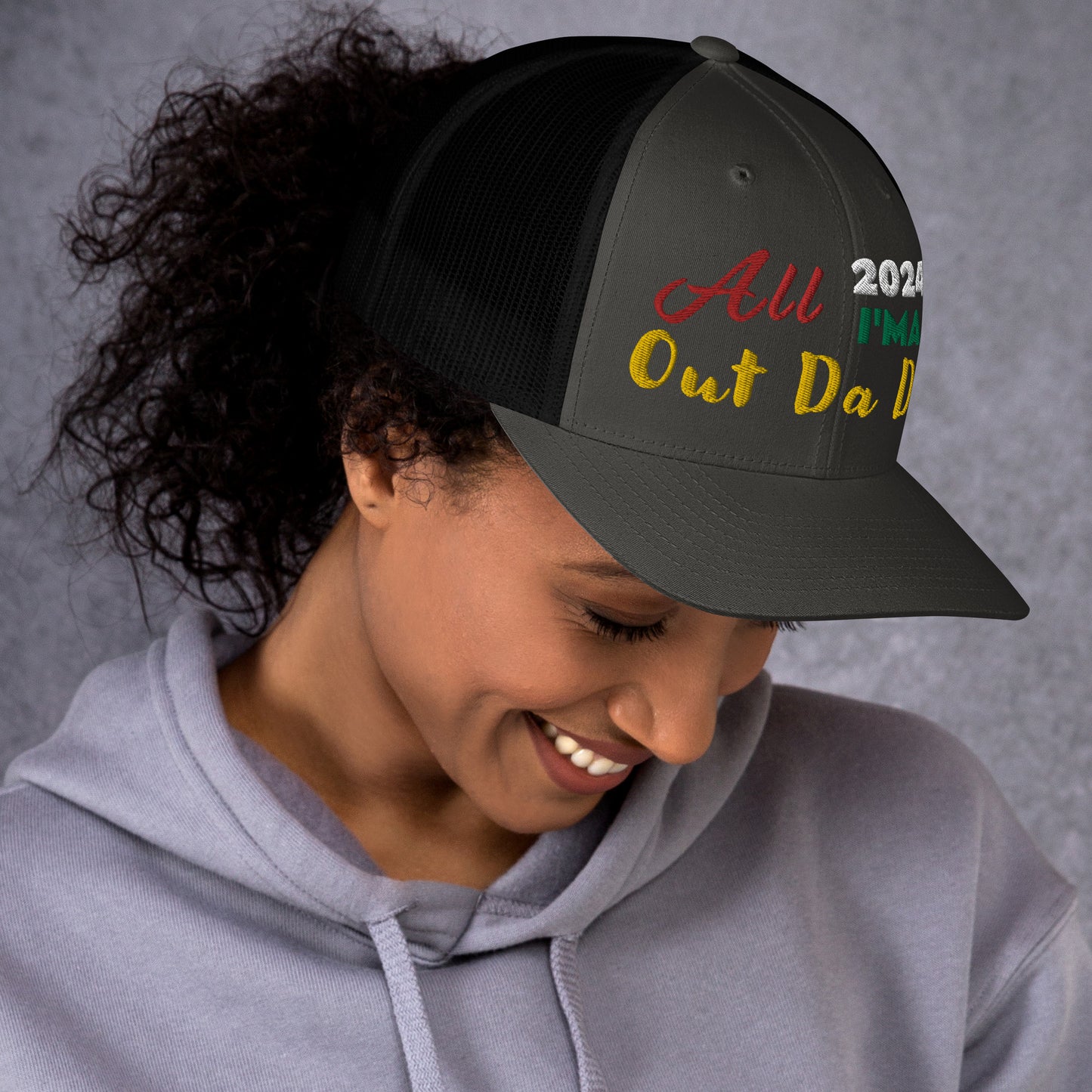 All 2024 I’ma Be Out Da Doe - Trucker Cap