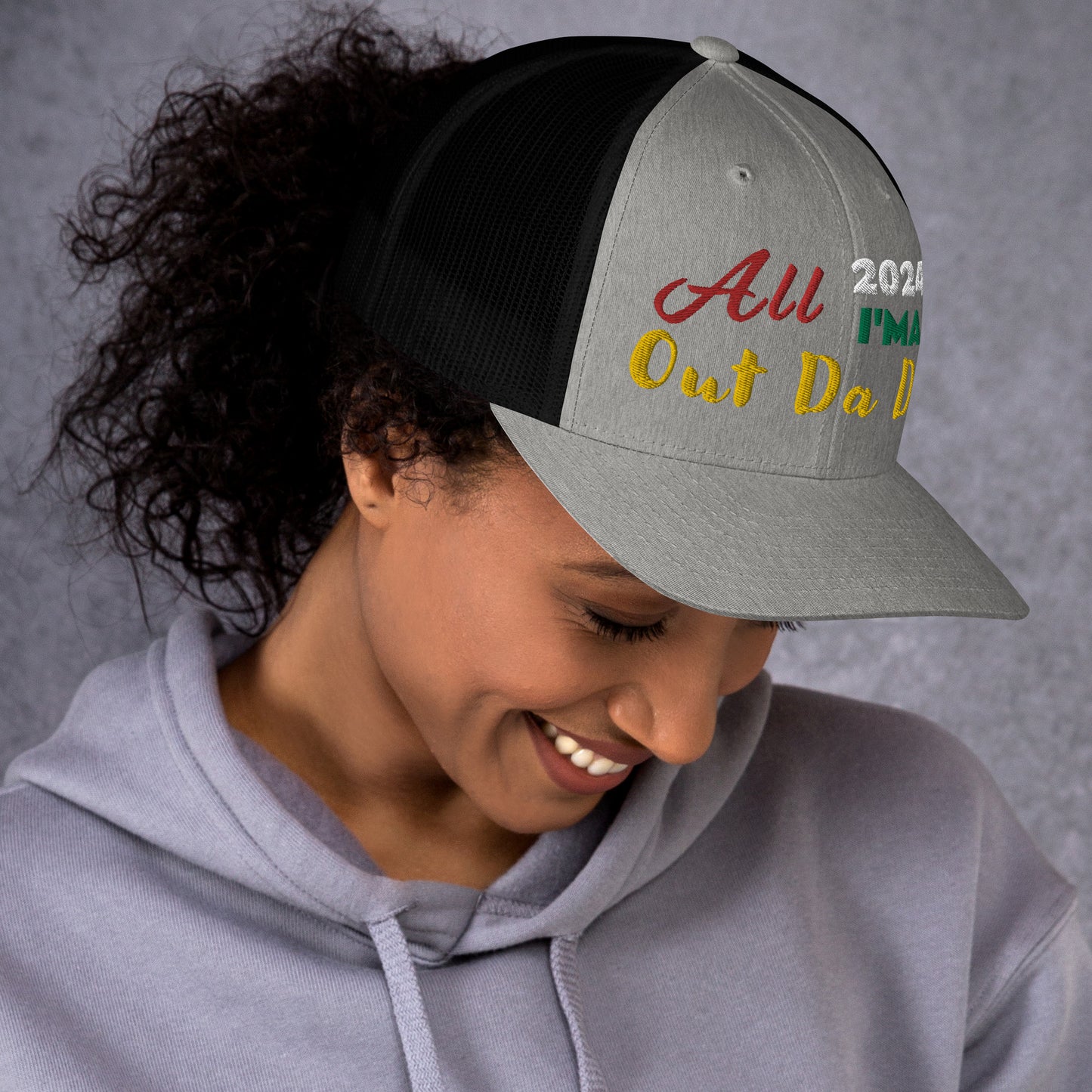 All 2024 I’ma Be Out Da Doe - Trucker Cap