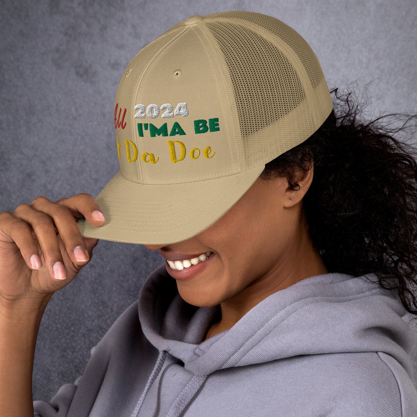 All 2024 I’ma Be Out Da Doe - Trucker Cap