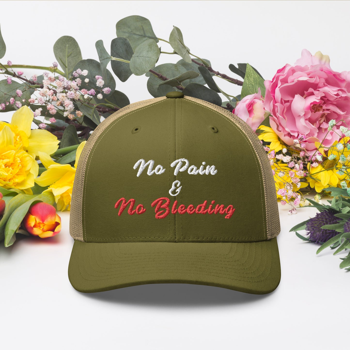 Dialysis Days No Pain & No Bleeding - Trucker Cap