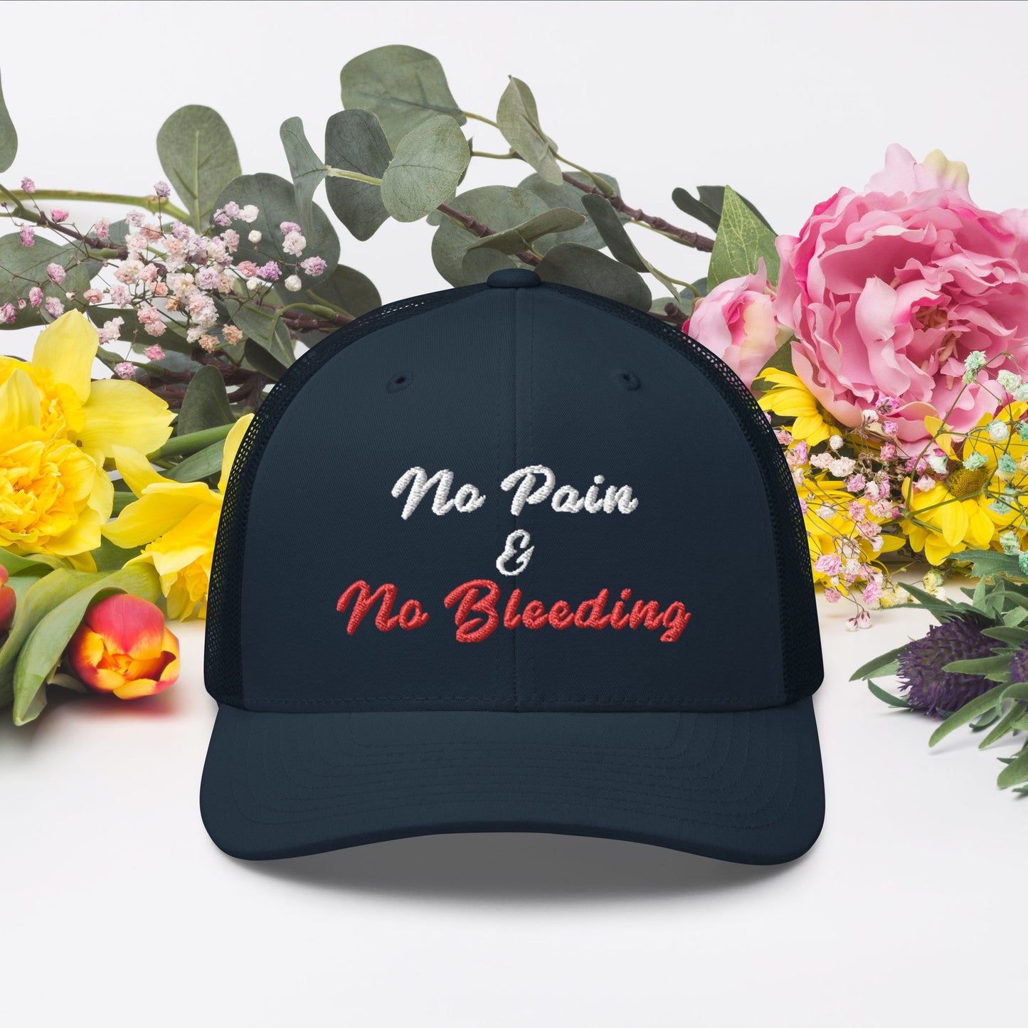 Dialysis Days No Pain & No Bleeding - Trucker Cap