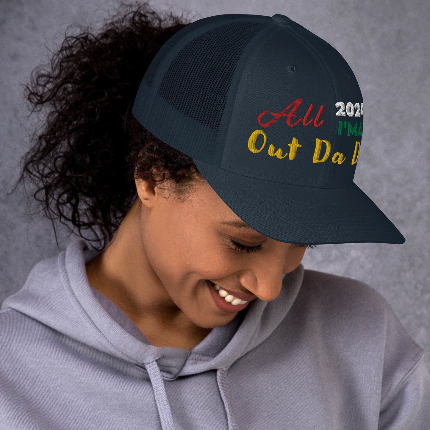 All 2024 I’ma Be Out Da Doe - Trucker Cap