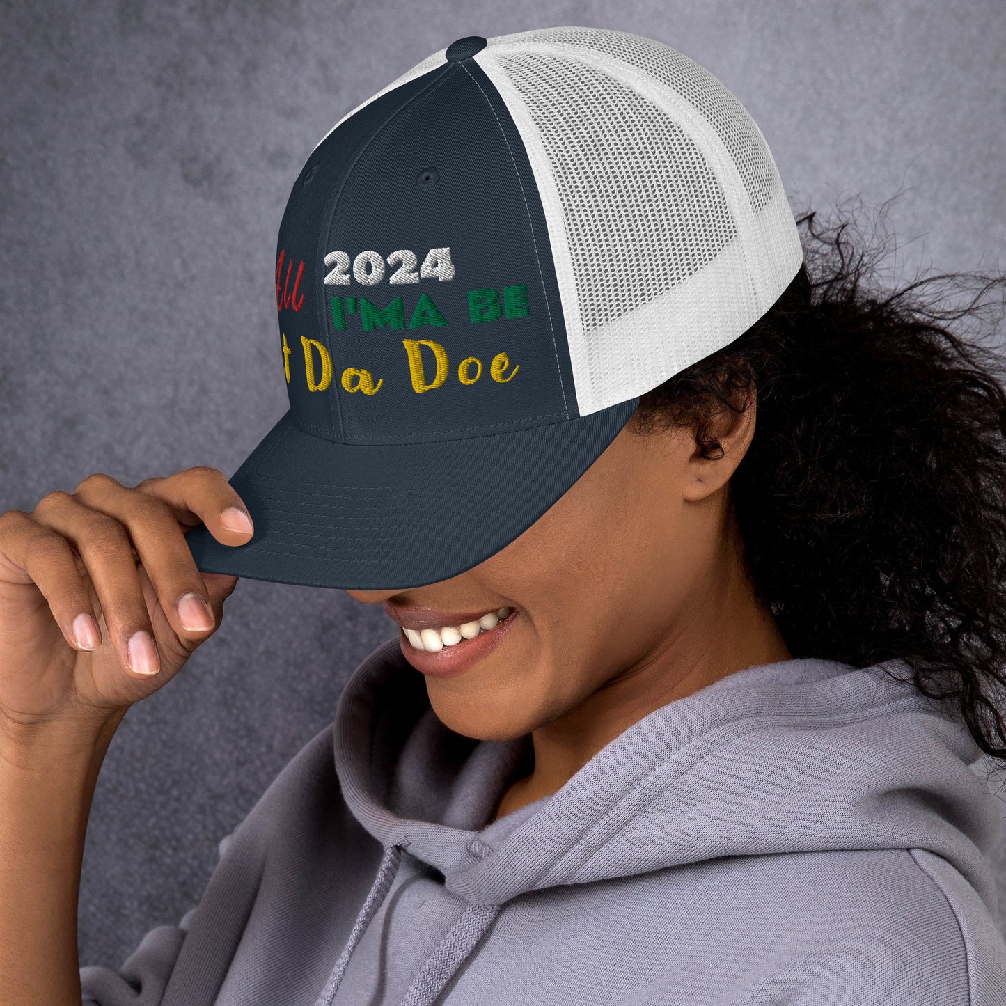 All 2024 I’ma Be Out Da Doe - Trucker Cap