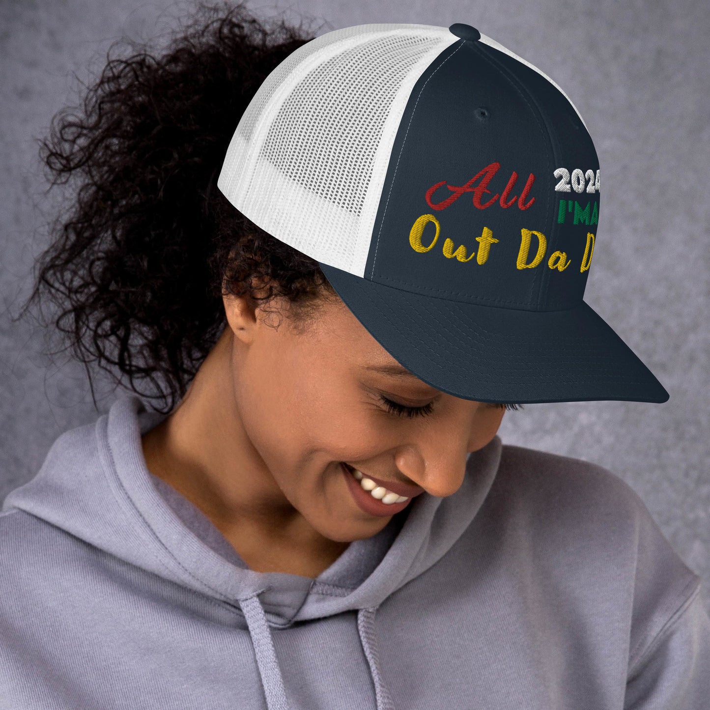 All 2024 I’ma Be Out Da Doe - Trucker Cap