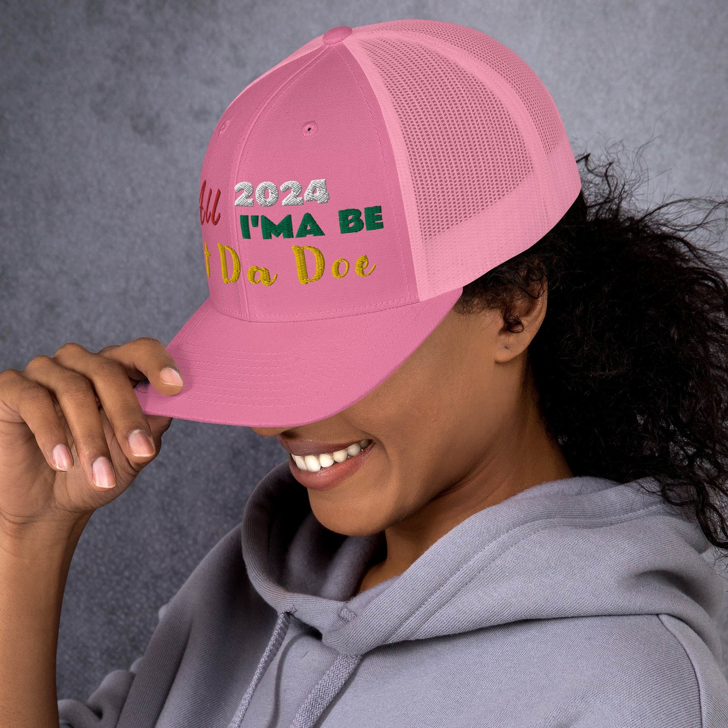 All 2024 I’ma Be Out Da Doe - Trucker Cap