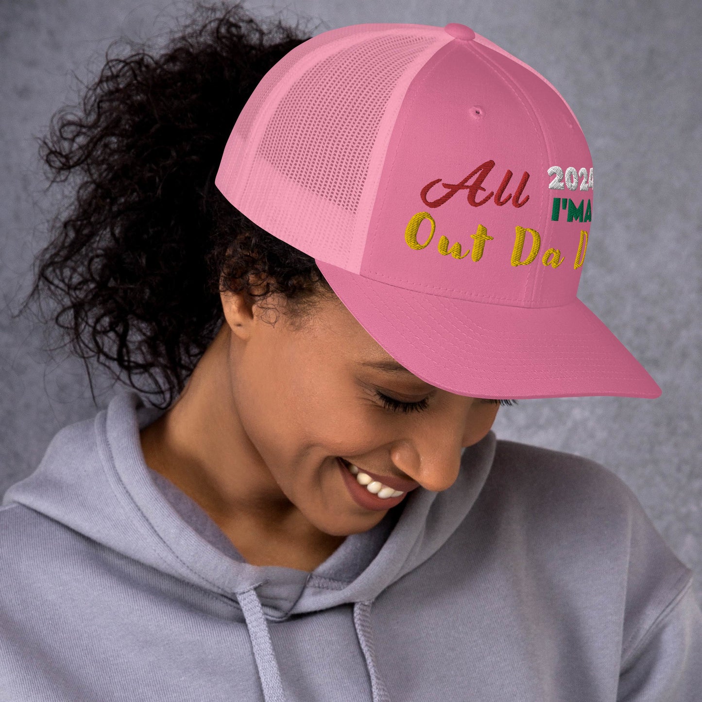 All 2024 I’ma Be Out Da Doe - Trucker Cap