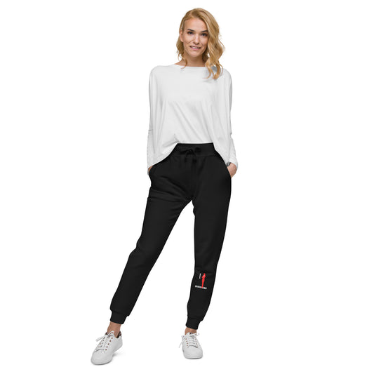 I Stand On Business (Female) - Unisex Fleece Sweatpants