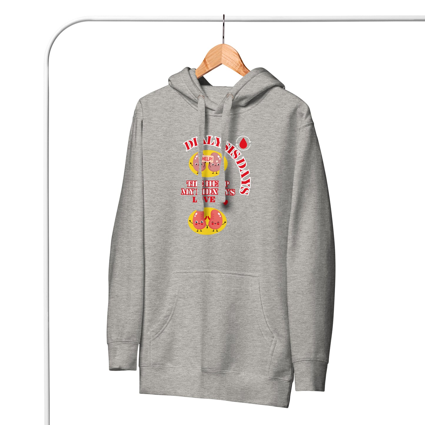 Dialysis Days The Help My Kidneys Love - Unisex Hoodie