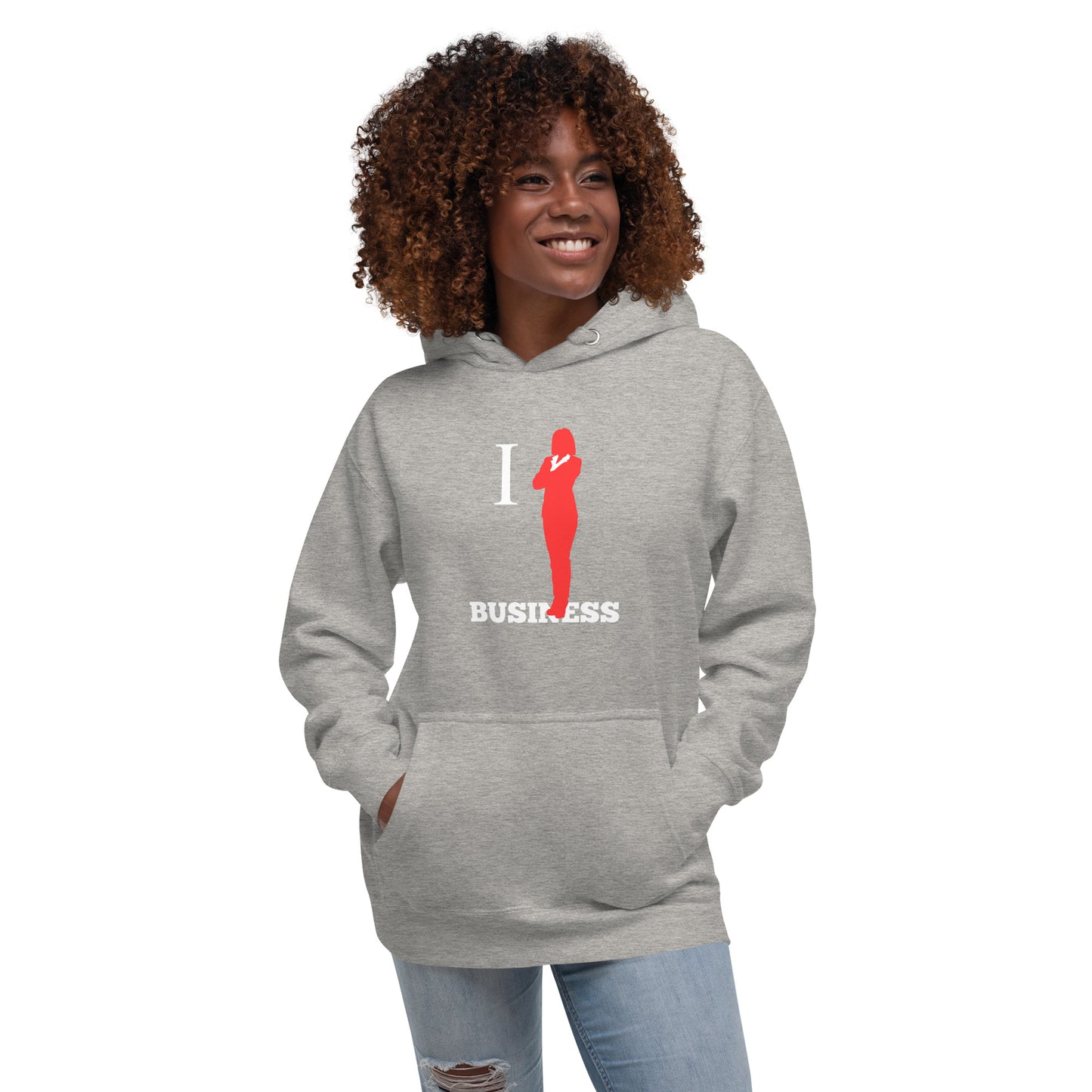 I Stand On Business (Female) - Unisex Hoodie