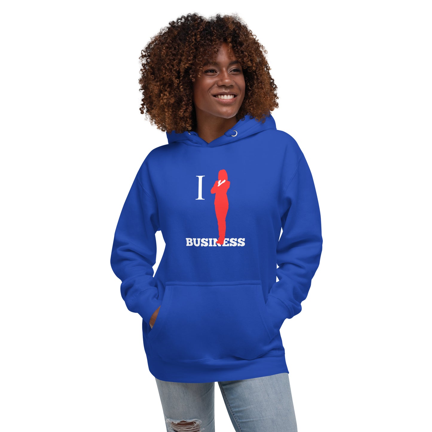 I Stand On Business (Female) - Unisex Hoodie