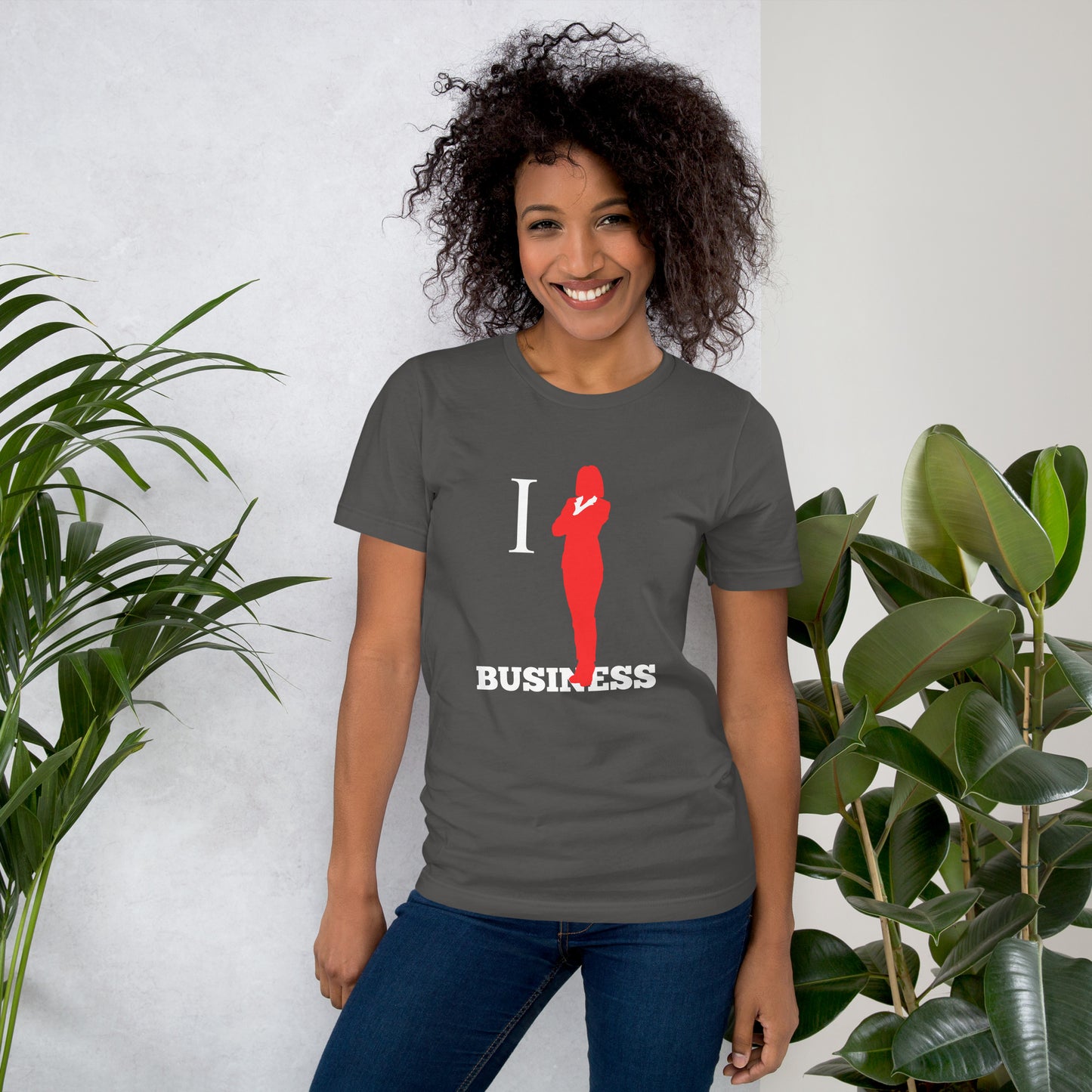 I Stand On Business (Female) - Unisex T-Shirt